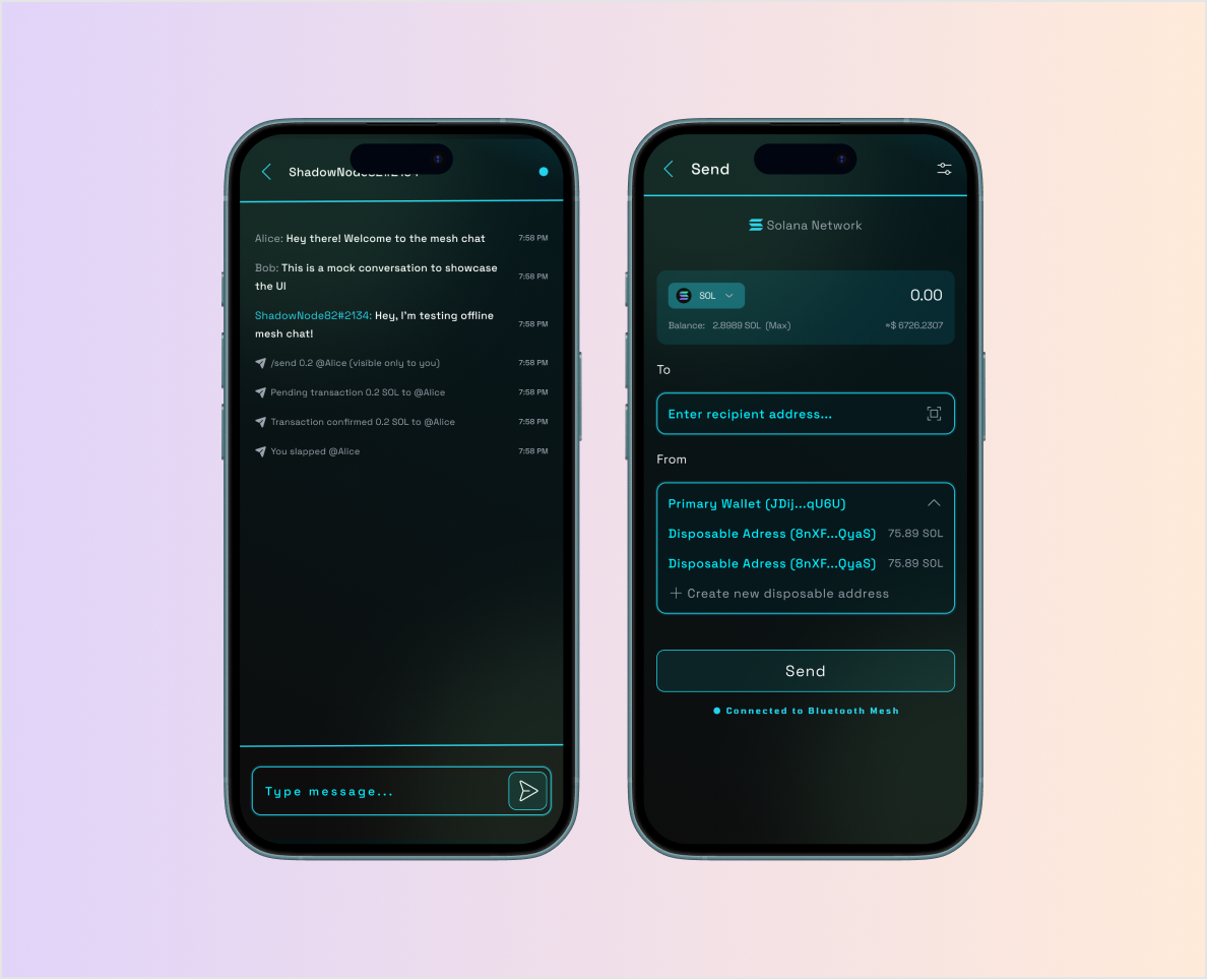 Anonmesh Mobile App